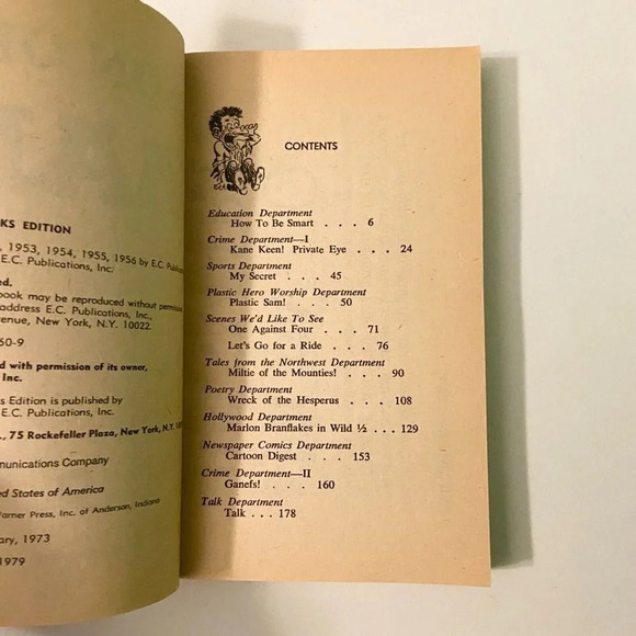 Vintage 1979 Son of Mad William M Gaines Comic  Magazine Paperback Book - Picture 12 of 16